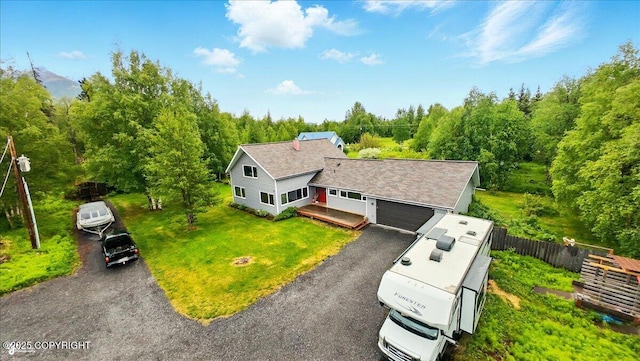 655 N Smith Rd, Palmer, AK 99645 - view from above of property