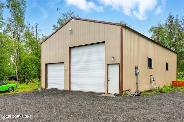 655 N Smith Rd, Palmer, AK 99645 - view of detached garage