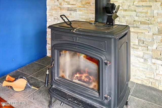 655 N Smith Rd, Palmer, AK 99645 - detailed view of a wood stove
