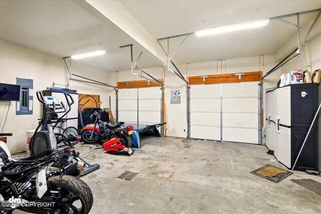 4588 Gold Mint Dr, Wasilla, AK 99654 - garage featuring electric panel