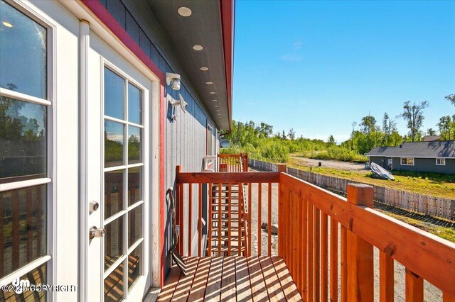 4588 Gold Mint Dr, Wasilla, AK 99654 - view of balcony