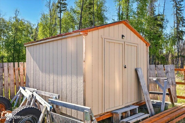 4588 Gold Mint Dr, Wasilla, AK 99654 - view of shed