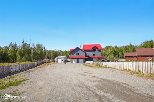 4588 Gold Mint Dr, Wasilla, AK 99654 - view of dirt / gravel driveway