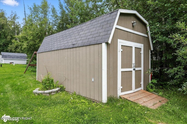 2213 N Tabasco Cat Dr, Palmer, AK 99645 - view of shed