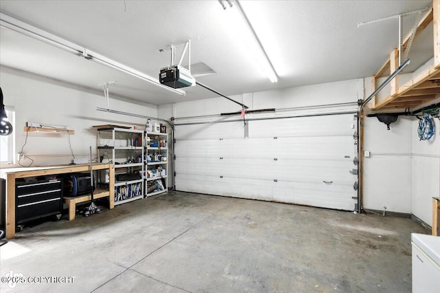 2213 N Tabasco Cat Dr, Palmer, AK 99645 - garage featuring a garage door opener
