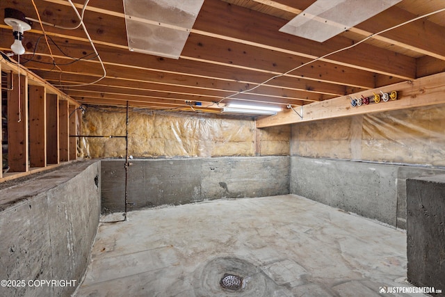 10931 Adanak Cir, Eagle River, AK 99577 - view of unfinished basement