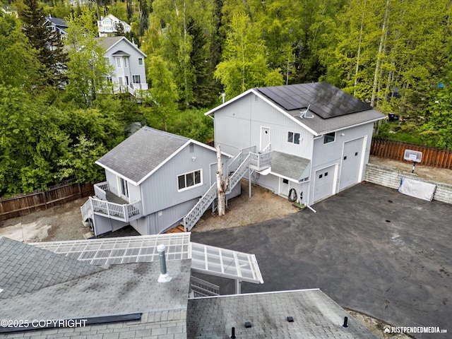 10931 Adanak Cir, Eagle River, AK 99577 - view from above of property featuring a heavily wooded area