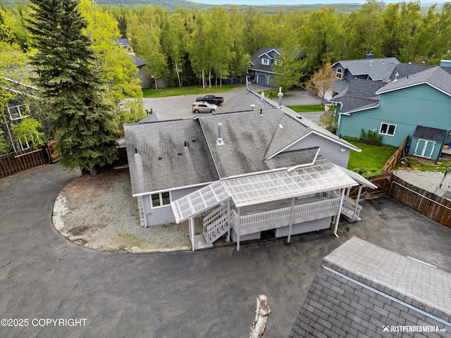 10931 Adanak Cir, Eagle River, AK 99577 - view from above of property featuring a forest