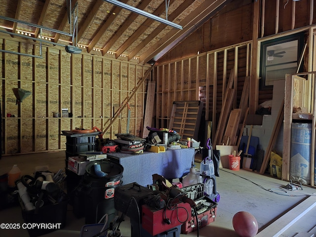 17690 E Idle Dr, Palmer, AK 99645 - view of garage
