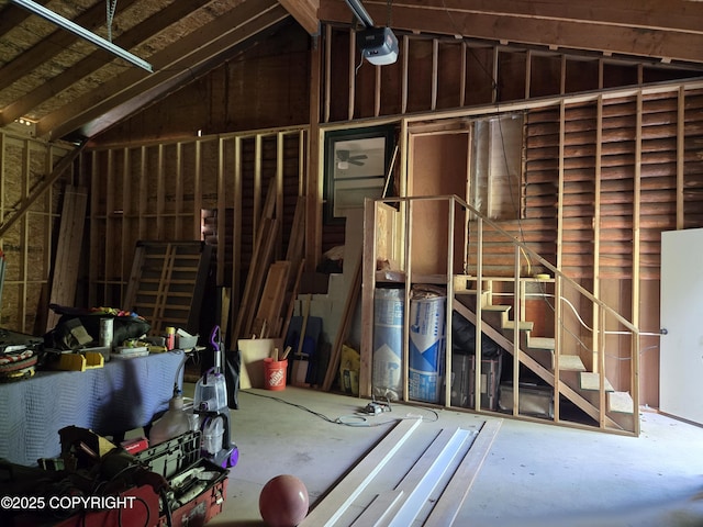17690 E Idle Dr, Palmer, AK 99645 - misc room with vaulted ceiling