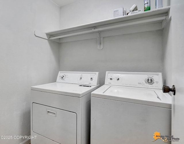 18739 Sarichef Loop, Eagle River, AK 99577 - laundry room featuring washer and dryer