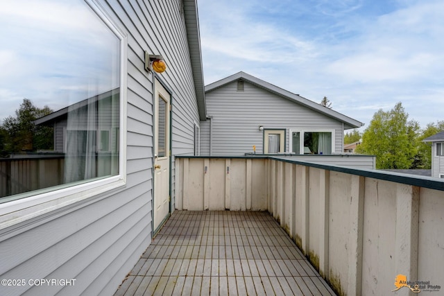 7075 Weimer Rd # 6, Anchorage, AK 99502 - view of balcony