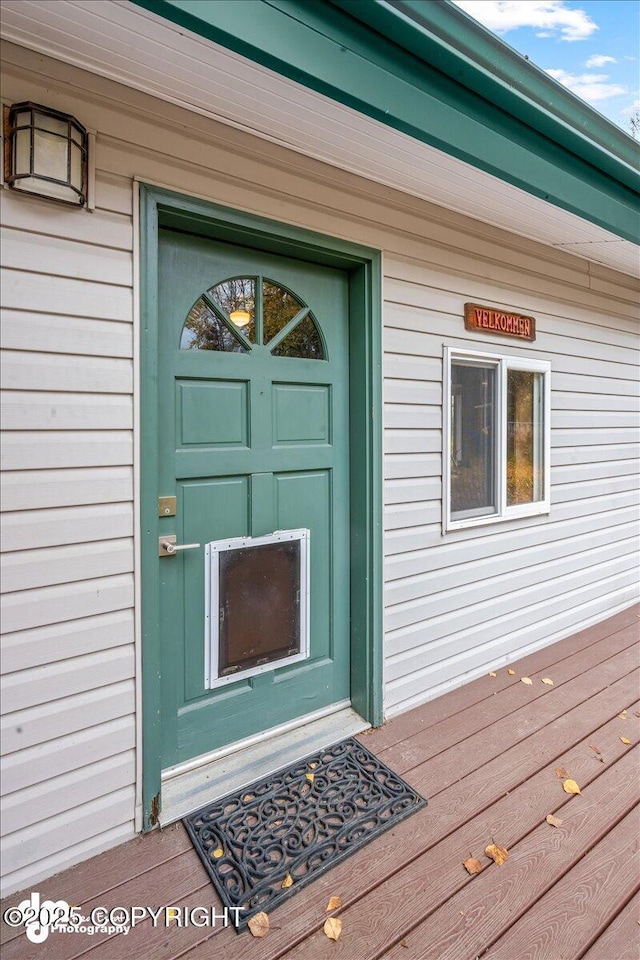 20838 Helluva St, Chugiak, AK 99567 - view of exterior entry