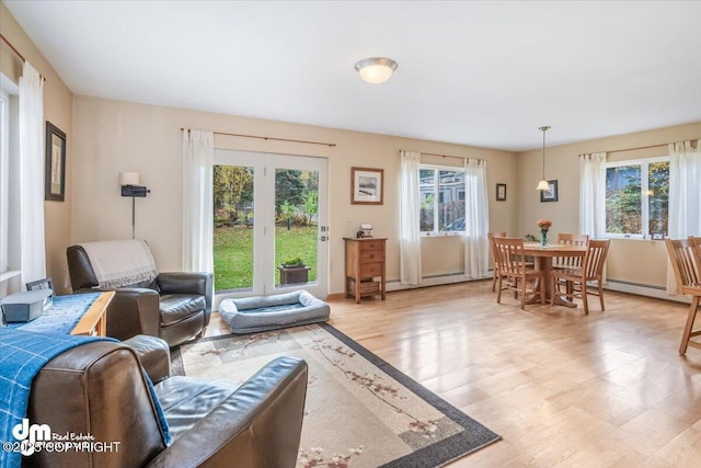 20838 Helluva St, Chugiak, AK 99567 - living area featuring light wood-type flooring