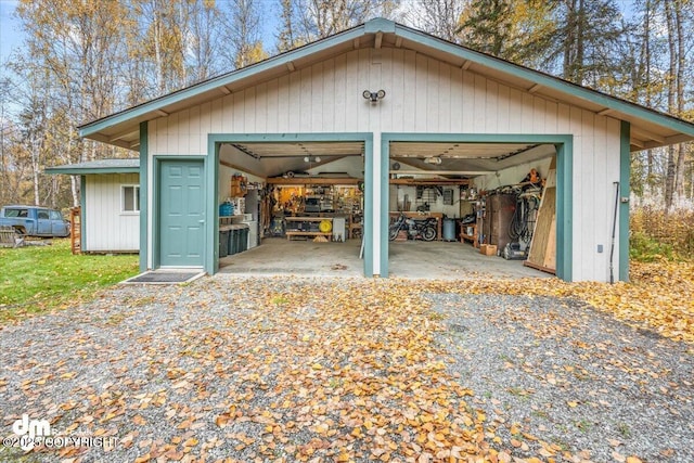 20838 Helluva St, Chugiak, AK 99567 - view of detached garage