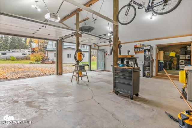 20838 Helluva St, Chugiak, AK 99567 - garage with a garage door opener