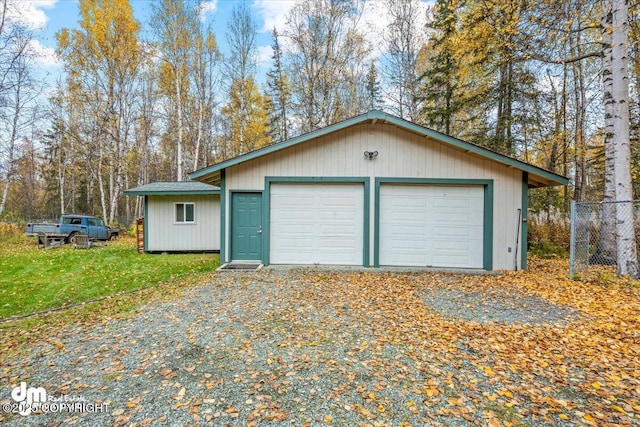 20838 Helluva St, Chugiak, AK 99567 - view of detached garage