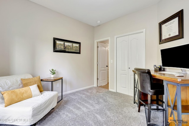 740 Botanical Heights Cir, Anchorage, AK 99515 - office with carpet flooring and baseboards