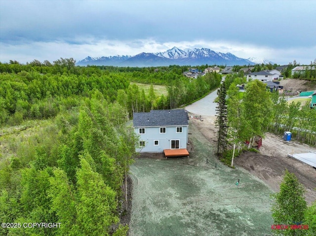 9089 E Spring Creek Cir, Palmer, AK 99645 - view of subject property with a mountain backdrop