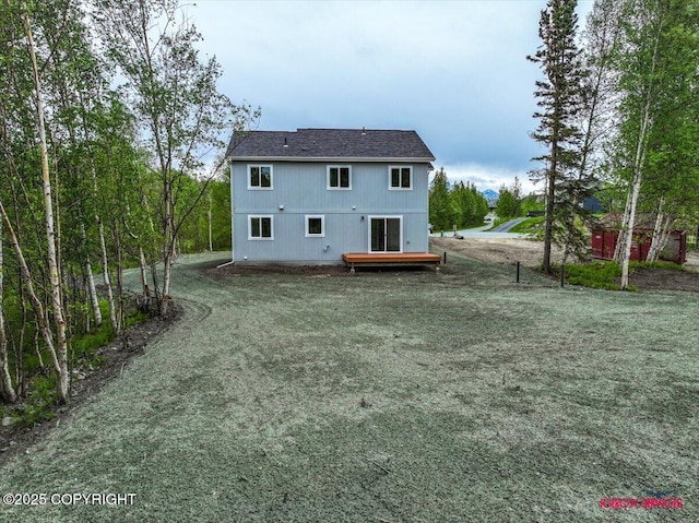 9089 E Spring Creek Cir, Palmer, AK 99645 - view of rear view of house