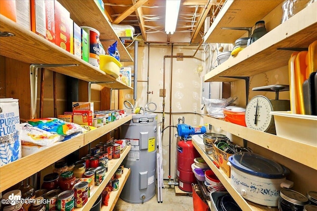 5301 N Glacier View Ct, Homer, AK 99603 - storage room with water heater