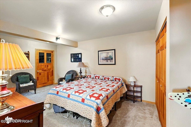 5301 N Glacier View Ct, Homer, AK 99603 - bedroom with light colored carpet and baseboards