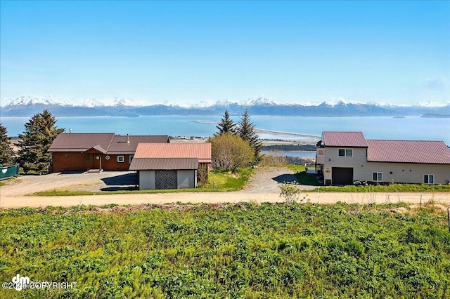 5301 N Glacier View Ct, Homer, AK 99603 - water view with mountains