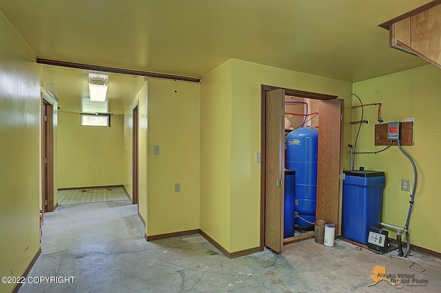 8301 W Lost Valley Rd, Wasilla, AK 99623 - below grade area with a water pressure tank and baseboards