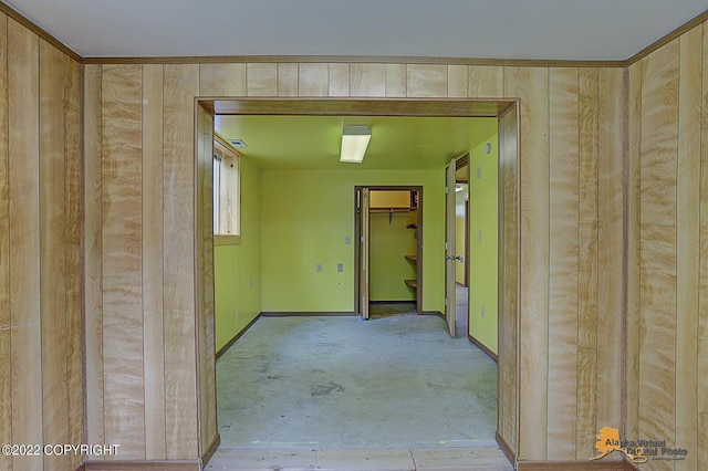8301 W Lost Valley Rd, Wasilla, AK 99623 - hallway with baseboards