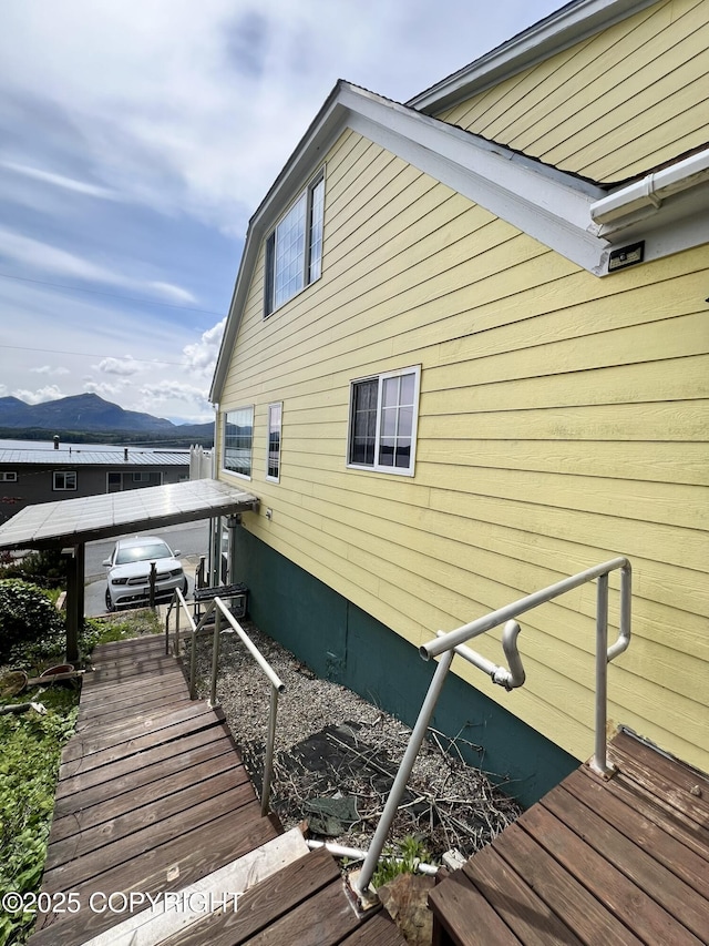 2030 2nd Ave Ave, Ketchikan, AK 99901 - view of side of home featuring a mountain view