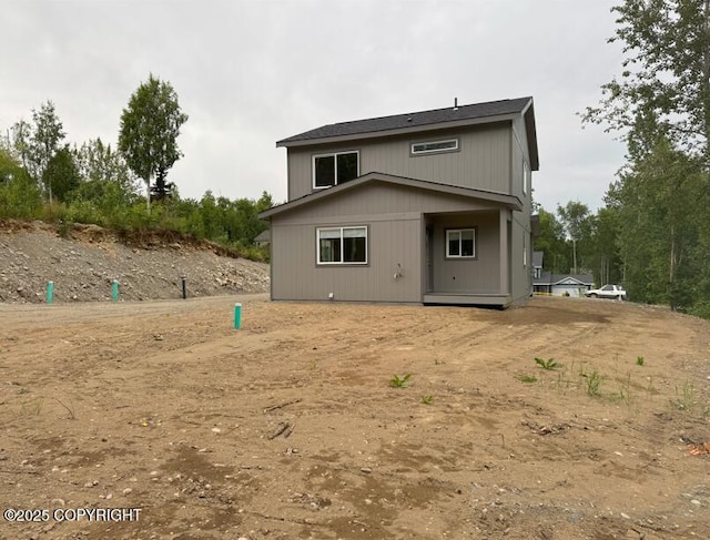 6600 S Settlers Bay Dr, Wasilla, AK 99623 - rear view of house