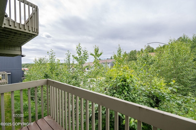 12248 Vista Ridge Loop # 30, Eagle River, AK 99577 - view of deck