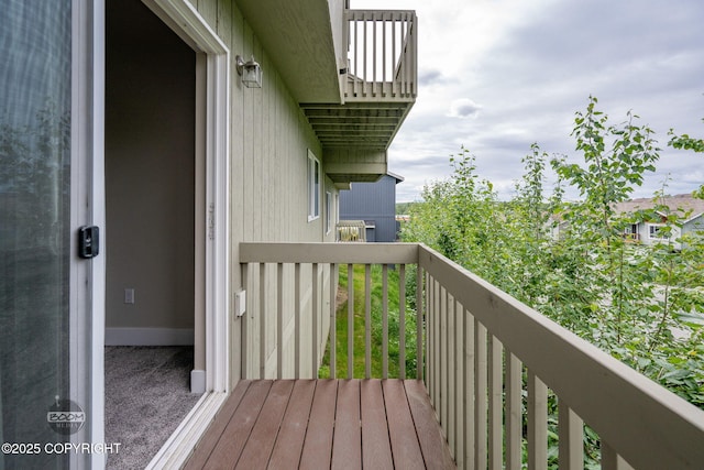 12248 Vista Ridge Loop # 30, Eagle River, AK 99577 - view of balcony