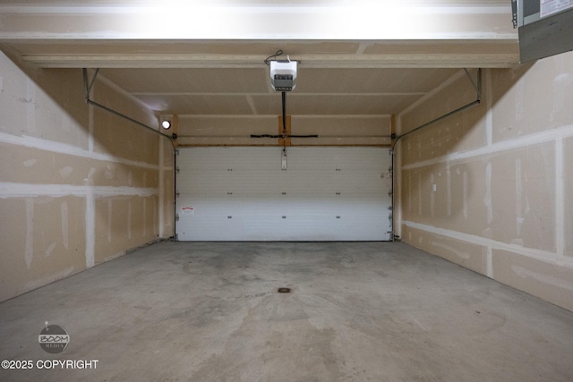 12248 Vista Ridge Loop # 30, Eagle River, AK 99577 - garage featuring a garage door opener