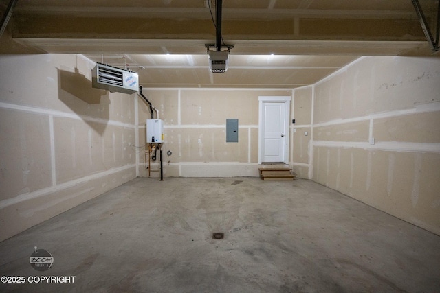 12248 Vista Ridge Loop # 30, Eagle River, AK 99577 - garage featuring electric panel and a garage door opener