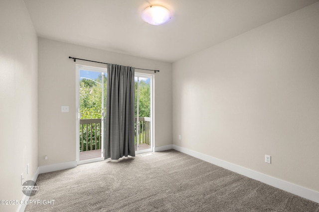 12248 Vista Ridge Loop # 30, Eagle River, AK 99577 - carpeted empty room with baseboards