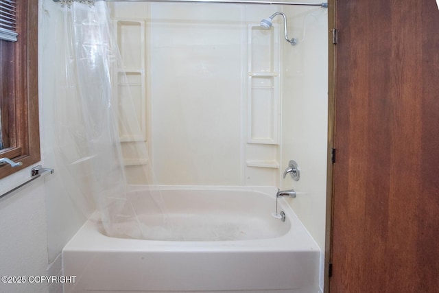 4063 E 20th Ave Unit D54, Anchorage, AK 99508 - full bathroom with shower / bathtub combination with curtain