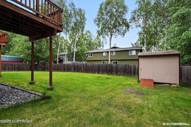 3529 W 41st Ave, Anchorage, AK 99517 - view of yard featuring a deck