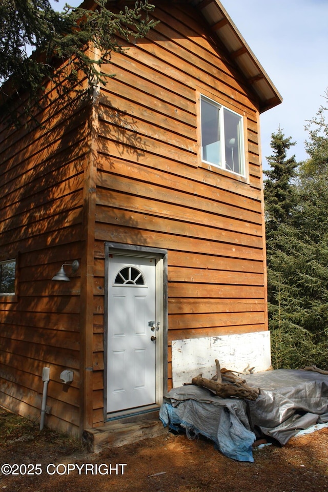 63760 Elizabeth Ave, Ninilchik, AK 99639 - view of doorway to property