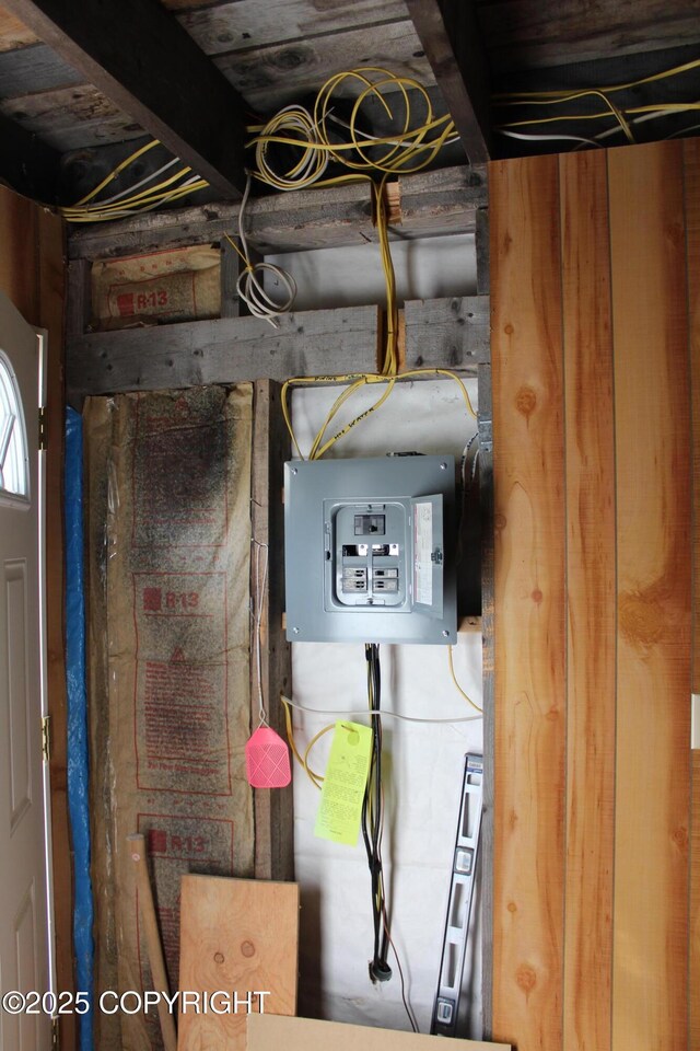 63760 Elizabeth Ave, Ninilchik, AK 99639 - utility room featuring electric panel