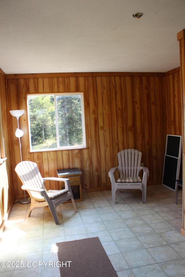 63760 Elizabeth Ave, Ninilchik, AK 99639 - living area featuring wooden walls