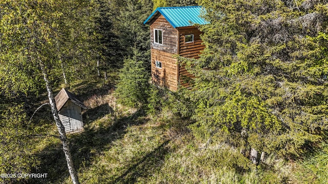 63760 Elizabeth Ave, Ninilchik, AK 99639 - exterior view of metal roof