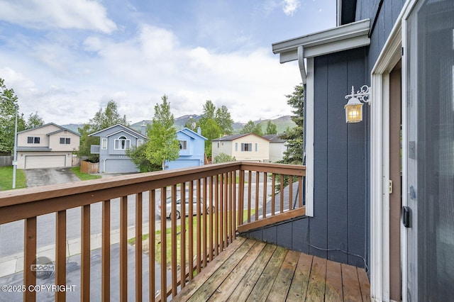 3933 Sycamore Loop, Anchorage, AK 99504 - deck with a residential view