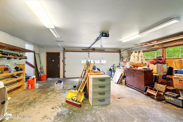 4821 S Outrigger Dr, Wasilla, AK 99654 - garage with a garage door opener