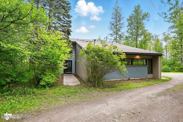 4821 S Outrigger Dr, Wasilla, AK 99654 - view of side of property