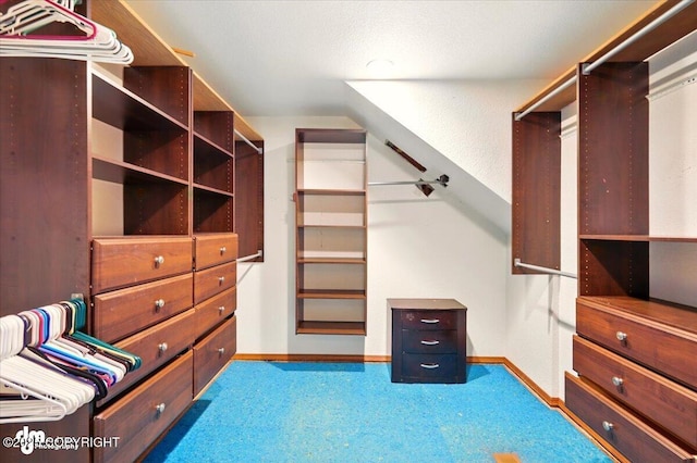 4821 S Outrigger Dr, Wasilla, AK 99654 - walk in closet featuring carpet