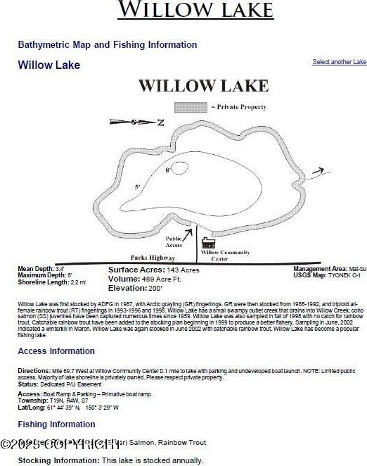13505 N Willow Lake Dr, Willow, AK 99688