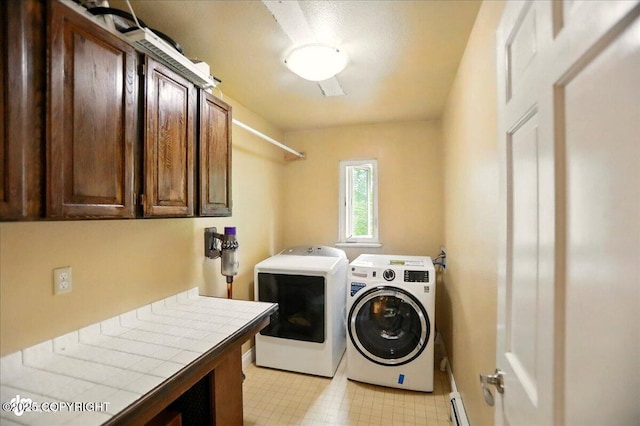 12900 Wellsford Cir, Anchorage, AK 99516 - laundry area with separate washer and dryer and cabinet space