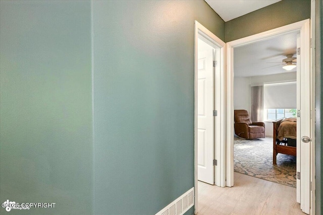 11437 Spyglass Hill Cir, Anchorage, AK 99515 - hall with light wood finished floors