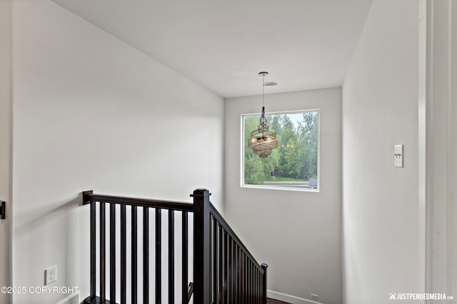 1506 M St, Anchorage, AK 99501 - stairway featuring baseboards